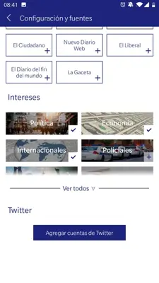 Noticias android App screenshot 3